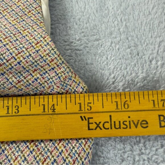 Chanel Boutique Wool Silk Tweed Dress Small - Picture 10 of 16